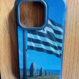Case-Mate Blue and Black Flag Phone Case